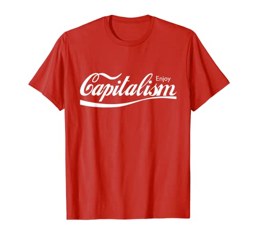 Camiseta Enjoy Capitalism Camiseta