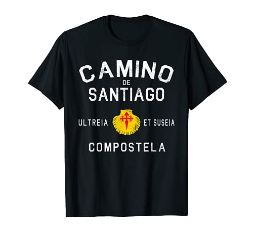 El Camino de Santiago Buen Camino St James Way Hiking Gift Camiseta