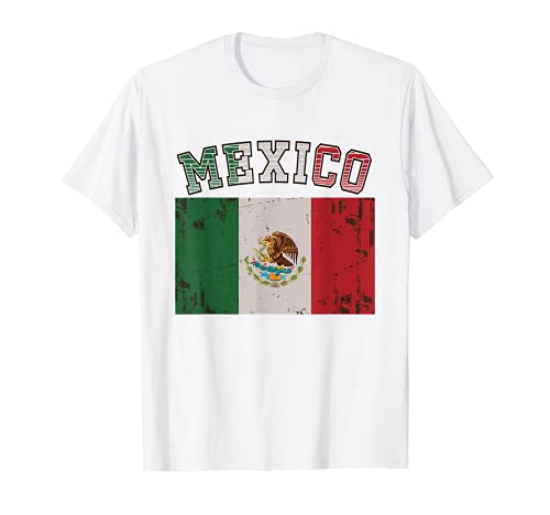 México, Bandera Mexicana Cinco de Mayo Hombres Mujeres Niños Camiseta