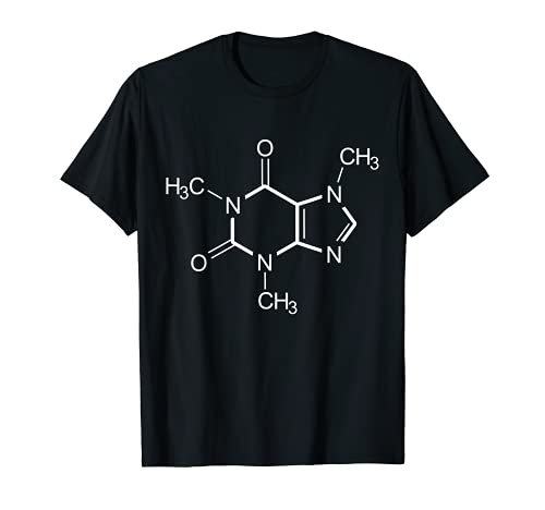 Químico físico de composición de cafeína café Camiseta