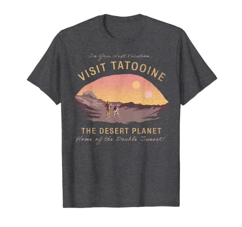 Star Wars Visit Tatooine The Desert Planet Camiseta
