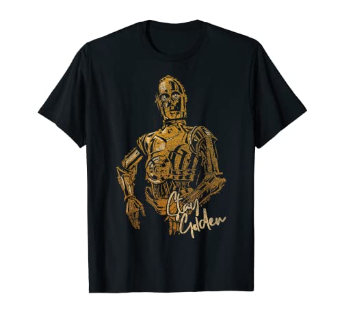 Star Wars The Rise of Skywalker C-3PO Stay Golden Camiseta