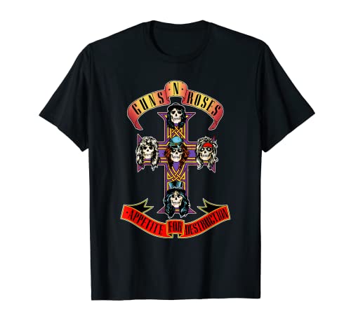 Guns N' Roses - Cruz oficial Camiseta