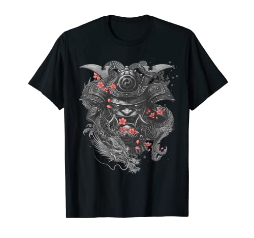 Samurai Warrior Japanese Bushido Dragon Knight Regalo Camiseta