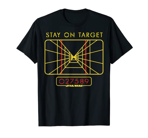 Star Wars Stay On Target Camiseta