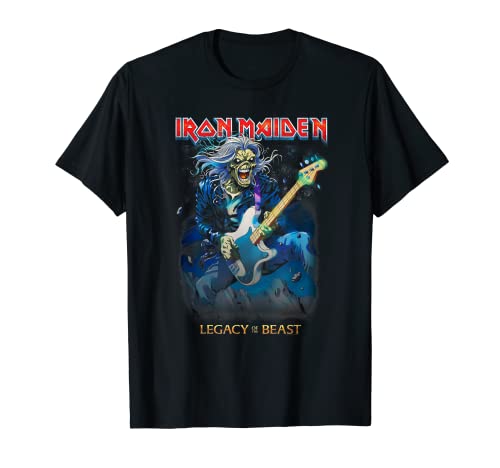 Iron Maiden - Eddie on Bass Camiseta