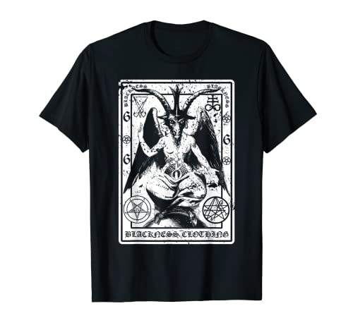 Baphomet Shirt | Satanic Dark Art Evil 666 T-Shirt Camiseta
