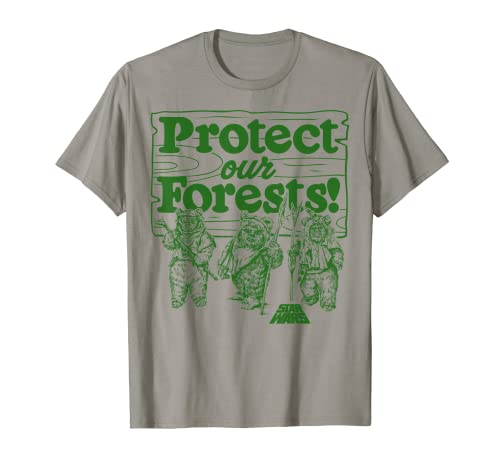 Star Wars Ewoks Protect Our Forests Camp Camiseta