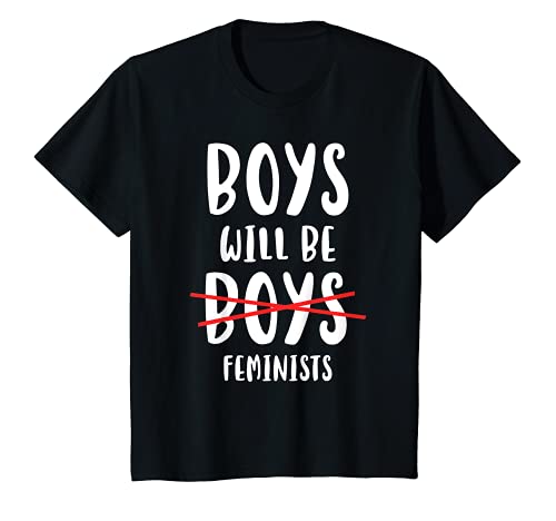 Niños Feminismo Feminista Niño Camisa Niños Será Feminista Camiseta