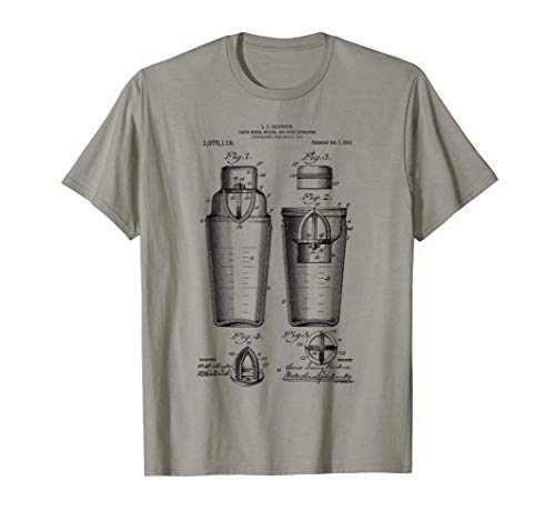 Patente de la coctelera y mezclador de bebidas envenenadas Camiseta