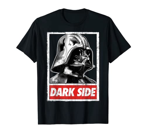 Star Wars Darth Vader Dark Side Profile Camiseta
