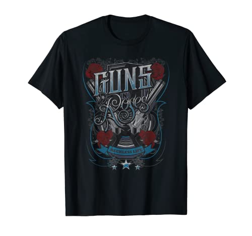 Guns N' Roses - Pistolas salvavidas oficiales Camiseta
