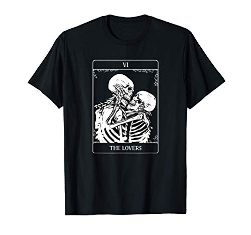 Tarot Cards The Lovers, Aesthetic Occult Pastel Goth Nu Goth Camiseta