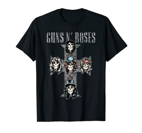 Guns N' Roses - Cruz vintage oficial Camiseta