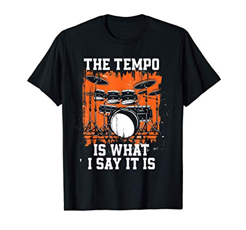 Batería Drummer Instrumento Musical Rockero Música Baterista Camiseta