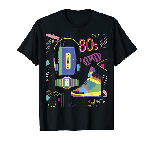 Volver a la camiseta de fiesta de los años 80 - 80, retro de los años 80 Camiseta