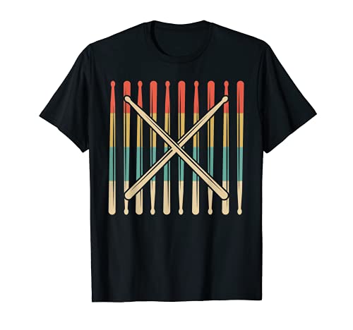 Baquetas Baterista Instrumento Tambor Música Drummer Batería Camiseta