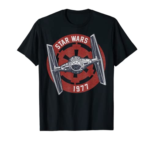 Star Wars Tie Fighter Imperial 1977 Badge Camiseta