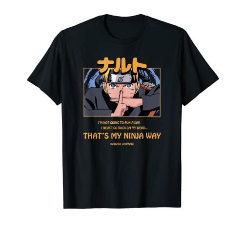 Naruto Shippuden Camino Ninja de Subtítulos Cerrados Camiseta