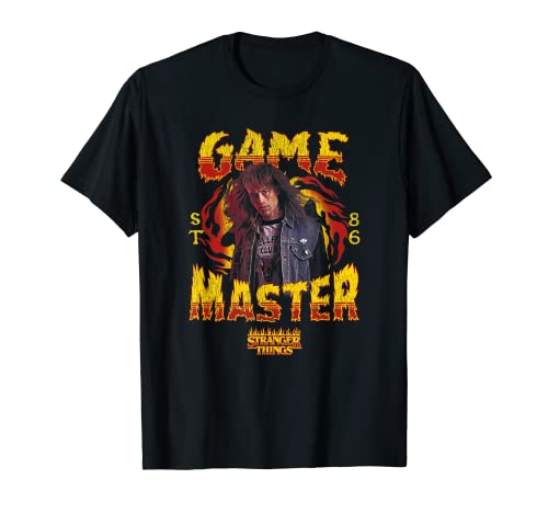 Stranger Things 4 Eddie Munson Game Master 86 Camiseta