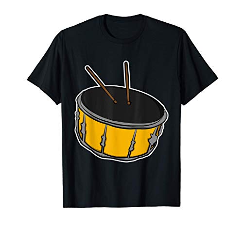 Palos De Tambor Batería Colorada Baquetas Baterista Drummer Camiseta
