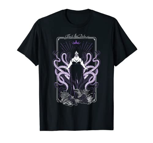 Disney Ursula Tarot Card Poster Camiseta —