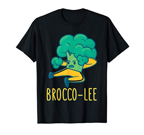 Funny Vegetable Vegano Dad Broma Brocco-Lee Brócoli Regalos Camiseta