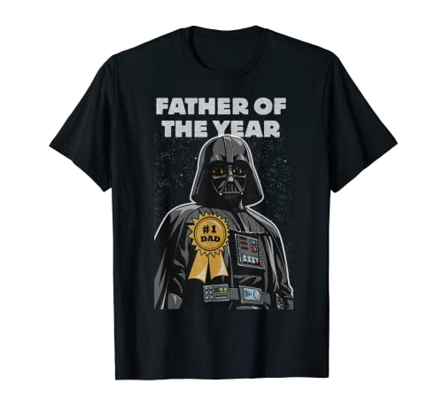 Star Wars Dia Del Padre Darth Vader Father Of The Year Camiseta