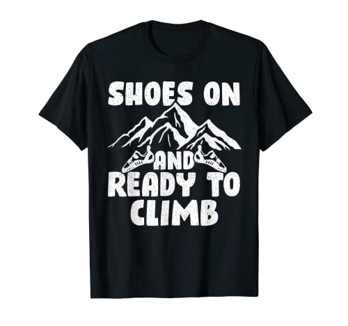 Montañista Zapatos Montaña - Climbing Escalada Camiseta