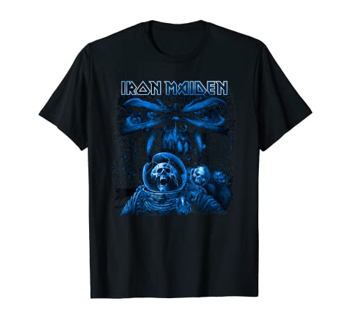 Iron Maiden - Blue Album Spaceman Camiseta
