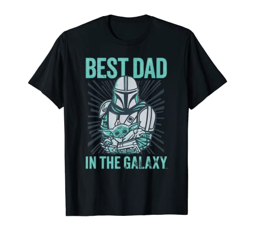 Star Wars The Mandalorian and Grogu Best Dad in the Galaxy Camiseta