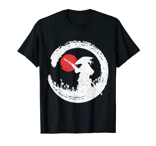 Hombre Samurai Ronin. Camiseta
