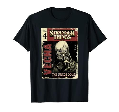 Stranger Things 4 Vecna Comic Book Cover Camiseta