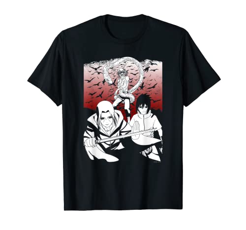 Naruto Shippuden Sasuke Orochimaru Camiseta
