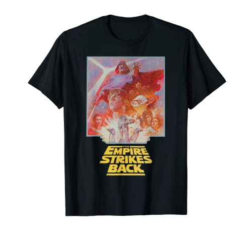 Star Wars The Empire Strikes Back Vintage Poster Art Camiseta