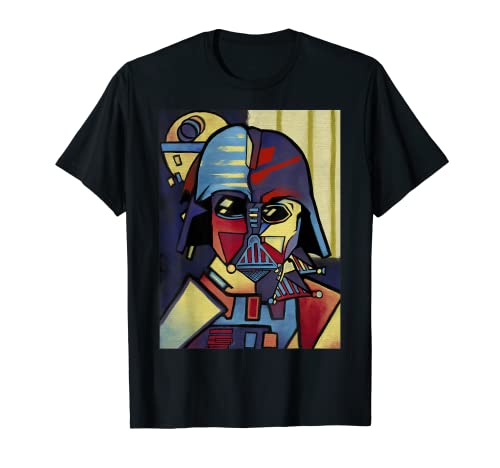 Star Wars Darth Vader Picasso Style Portrait Camiseta