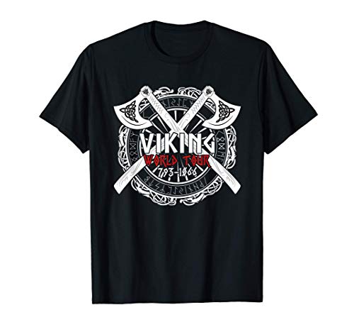 Viking World Tour - Hacha vikinga Hatchet - Viking Raid Camiseta