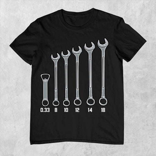 Camiseta Llaves Mecánico Latas De Cerveza