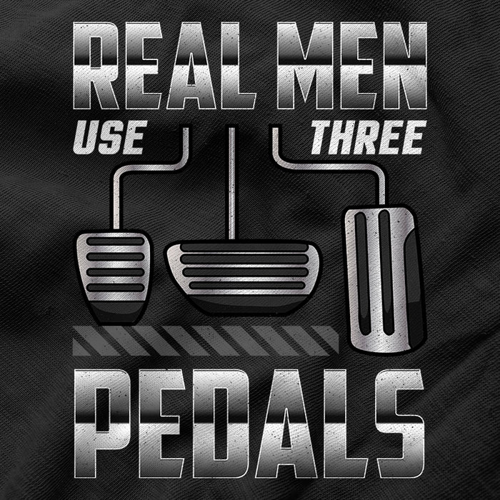 Camiseta Los Verdaderos Hombres Usan 3 Pedales