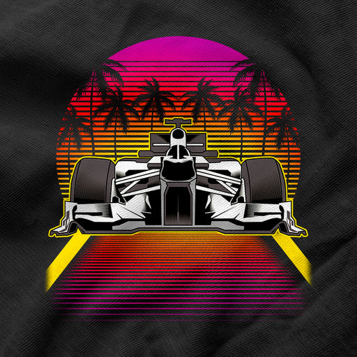 Camiseta Silueta Formula 1 Atardecer