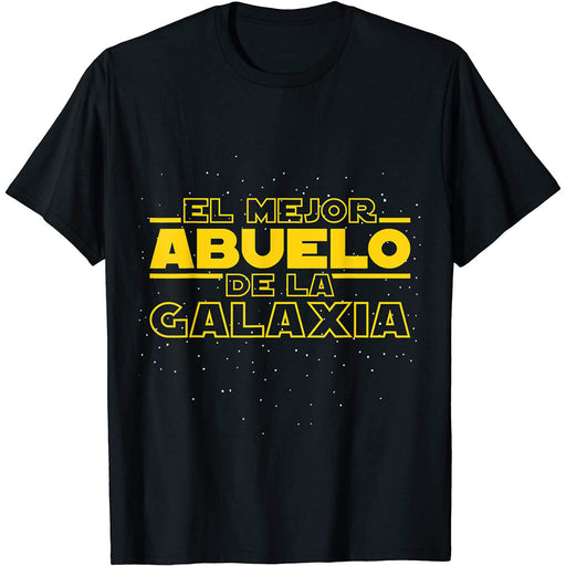 Camiseta Abuelos El Mejor Abuelo De La Galaxia Star Wars