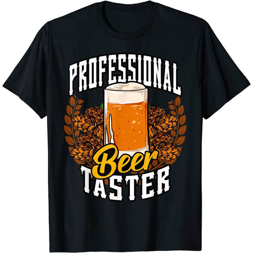 Camiseta Cerveza Humor Professional Beer Taster Probador Profesional