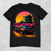 Camiseta Coche Drifting Templo Japón