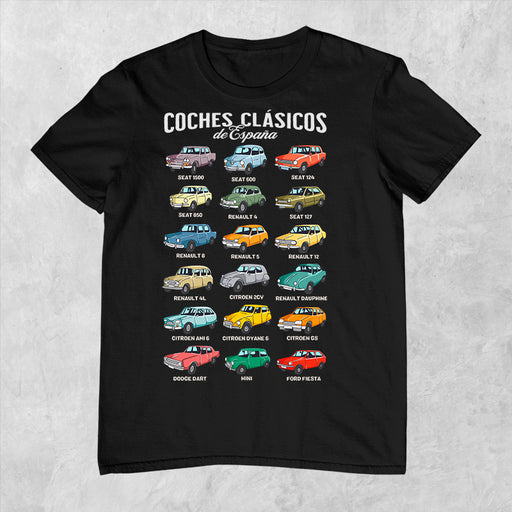 Camiseta Coches Clásicos de España