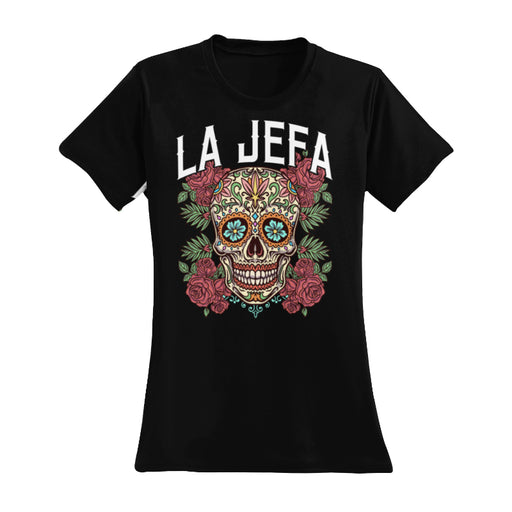 Camiseta La Jefa Calavera Azucar