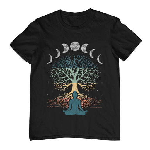 Camiseta Árbol de la Vida Fases Lunares