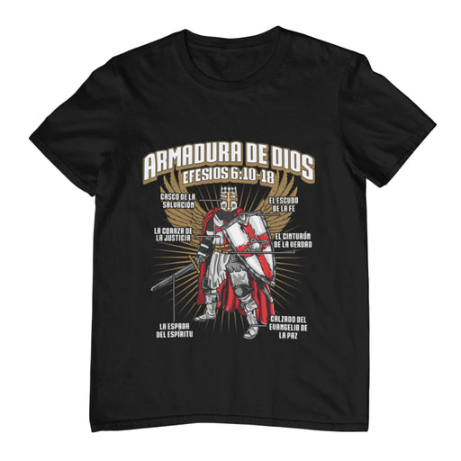 Camiseta Armadura de Dios Efesios 6:10-18