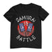 Camiseta Samurai Batalla Bandera
