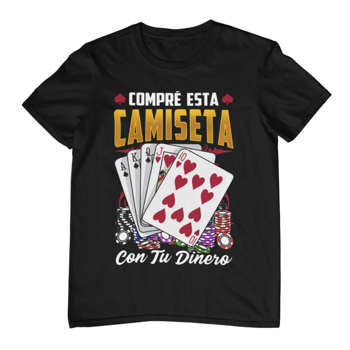 Camiseta Te Gané Al Poker