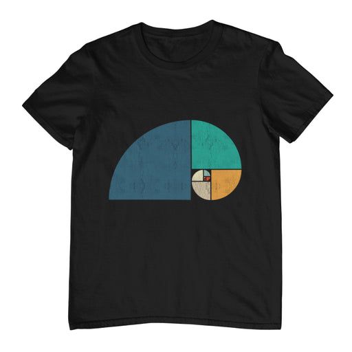Camiseta Espiral de Fibonacci Da Vinci